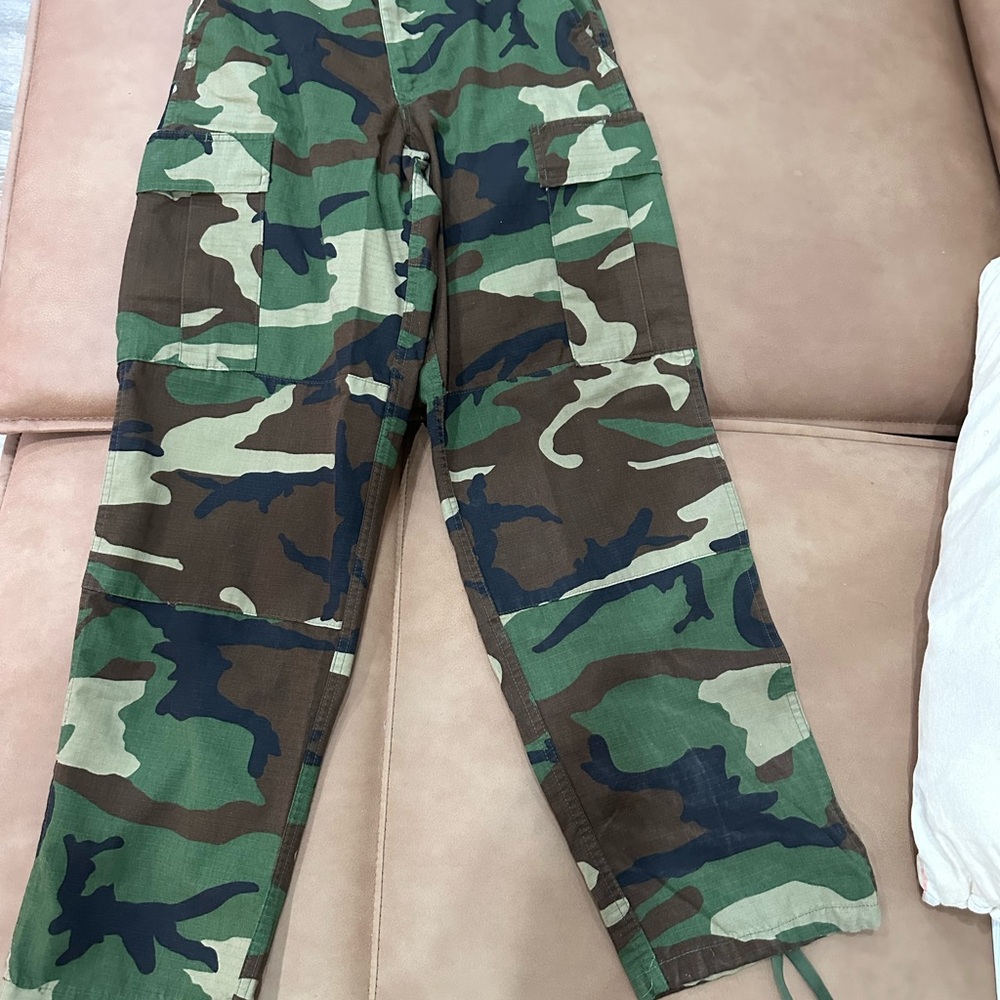 Camo Cargo Women Jeans